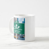 60e verjaardag Bewerken Alle tekst New York Street Koffiemok (Voorkant links)