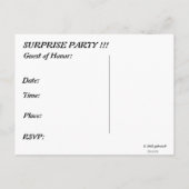 60e verjaardag Briefkaart (Achterkant)