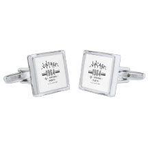 60e verjaardag Cufflinks