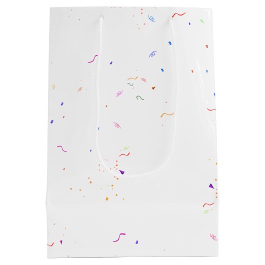 60e verjaardag Eenden met ballon Medium Cadeauzakje (Achterkant)