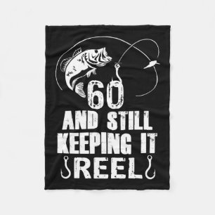 60e verjaardag en nog steeds in de rij Gevist Fleece Deken