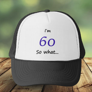 60e verjaardag Grappig ik ben 60 dus wat Trucker Pet