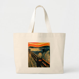 60e verjaardag grote tote bag