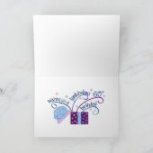 60e verjaardag  kaart (Binnen)