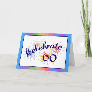 60e verjaardag kaart