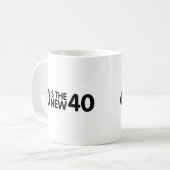 60e verjaardag koffiemok (Voorkant links)
