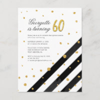 60e verjaardag moderne typografie partij