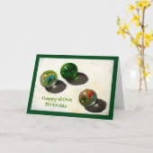 60E VERJAARDAG: NOG STEEDS MARMEREN KAART (Gele Bloem)