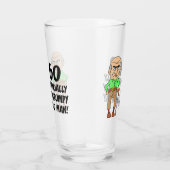 60e verjaardag Officieel rumpy Old Man Glass Glas (Rechts)