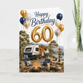 60e verjaardag reizen kaart