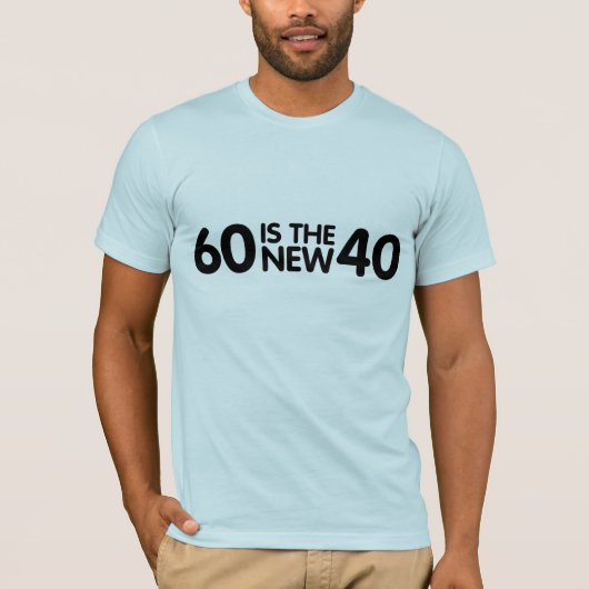 60e verjaardag t-shirt (Voorkant)