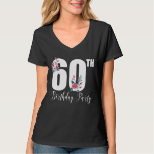 60e verjaardag van de 60e verjaardag van de verjaa t-shirt