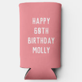 60e verjaardag van de roze, stijlvolle vormgeving (Voorkant)