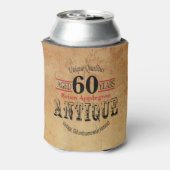 60e verjaardag van ouderdom, Antiek, gerijpt en Blikjeskoeler (Blikje Achterkant)