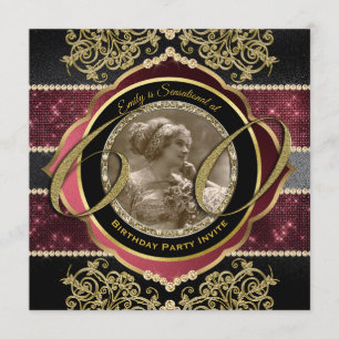 60e verjaardag Zestigste gouden Pareltjes Foto Lij Kaart