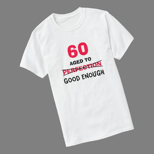 60e Verjaardagscadeaus voor Mannen T Shirt