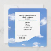 60e Verjaardagsfeest Zomerzon Kaart (Achterkant)