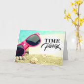 **60ème** LA PLAGE VOUS SOUHAITE ! ! ! CARTE D'ANN (Fleur jaune)