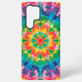 60s 70s Hippy Hippie Tie Dye Pattern Samsung Galaxy Hoesje (Achterkant)