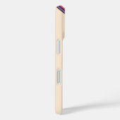 60s 70s Retro strepen Case-Mate iPhone Case (Achterkant / Rechts)