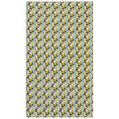 60s 70s Vibe Retro Wervelingen Abstract Pat#3 ID10 Tafelkleed (Voorkant)