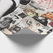 60s Abstracte Collage Cadeaupapier (Hoek)