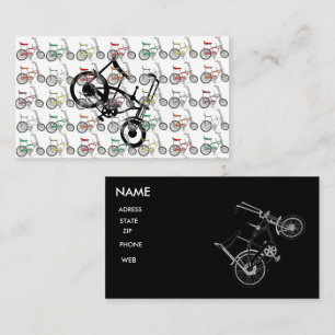 60'S BIKE BICYCLE CLASSIC SCHWINN VISITEKAARTJE