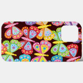 60s Butterfly iPhone | Butterfly iPhone Case-Mate Case (Achterkant (horizontaal))