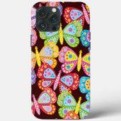 60s Butterfly iPhone | Butterfly iPhone Case-Mate Case (Achterkant)