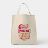 60s Diner Style Super Mam Diner Sign Tote Bag (Achterkant)