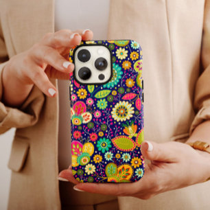 60s Flower Hippie iPhone   60s Hippie iPhone 13 iPhone 13 Pro Max Hoesje