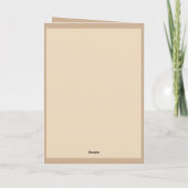 60s Hippie Flower Carte d'anniversaire fille (Dos)