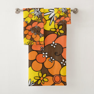60s les années 70 Fleur Rtro Glam #1 #floral #déco