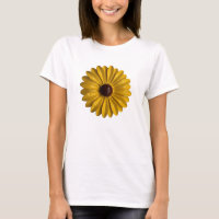 60's MOD Hippie Yellow Daisy Flower Trendy Mode