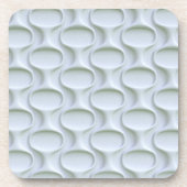 60s Mod Space Age Pattern Bier Onderzetter (Voorkant)