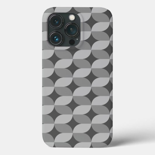 60s Mono Patroon Case-Mate iPhone Case (Achterkant)