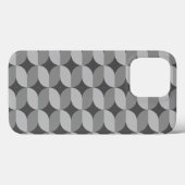 60s Mono Patroon Case-Mate iPhone Case (Achterkant (horizontaal))
