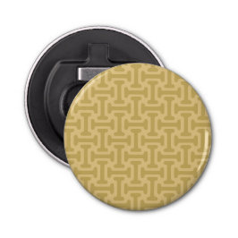 60s Paper Pattern Button Flesopener