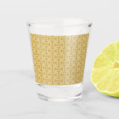 60s Paper Pattern Shot Glas (Voorkant)