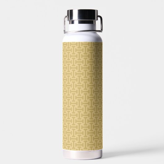 60s Paper Pattern Waterfles (Achterkant)