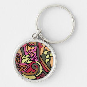 60s Print Sleutelhanger