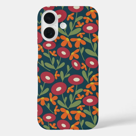 60s Retro Zomer Case-Mate iPhone Case (Achterkant)