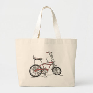 60's Schwinn Stingray Apple Krate Muscle Bike Grote Tote Bag