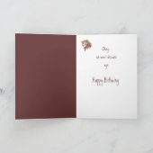 60ste grappige vogeljacht met Attitude Bird Humor Kaart (Binnen)