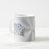 60ste Jubileum cadeau voor grootouders Koffiemok (Voorkant links)