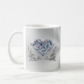 60ste Jubileum cadeau voor grootouders Koffiemok (Links)