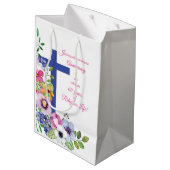 60ste Jubileum, non, Religious Life Cross Medium Cadeauzakje (Achterkant Gekanteld)