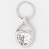 60ste Jubileum, non, Religious Life Cross Sleutelhanger (Voorkant)