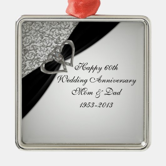 60ste Jubileum Ornament bruiloft (Voorkant)