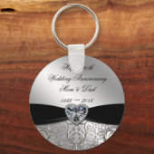 60ste Jubileum Sleutelhanger bruiloft (Voorkant)